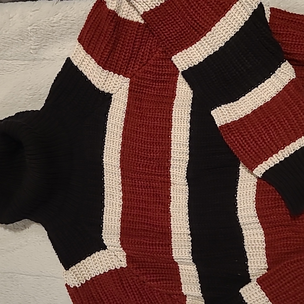 Forever 21 Cropped Turtleneck Sweater. Size S